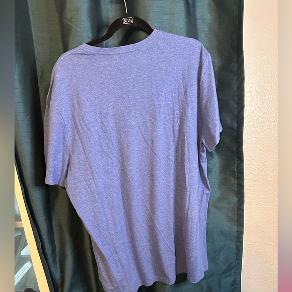 Banana Republic Heather Blue Men's Soft Wash  Tee - Picture 3 of 3